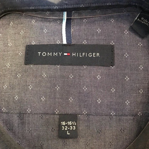 Brand New Tommy Hilfiger LG button down shirt. - Picture 2 of 3